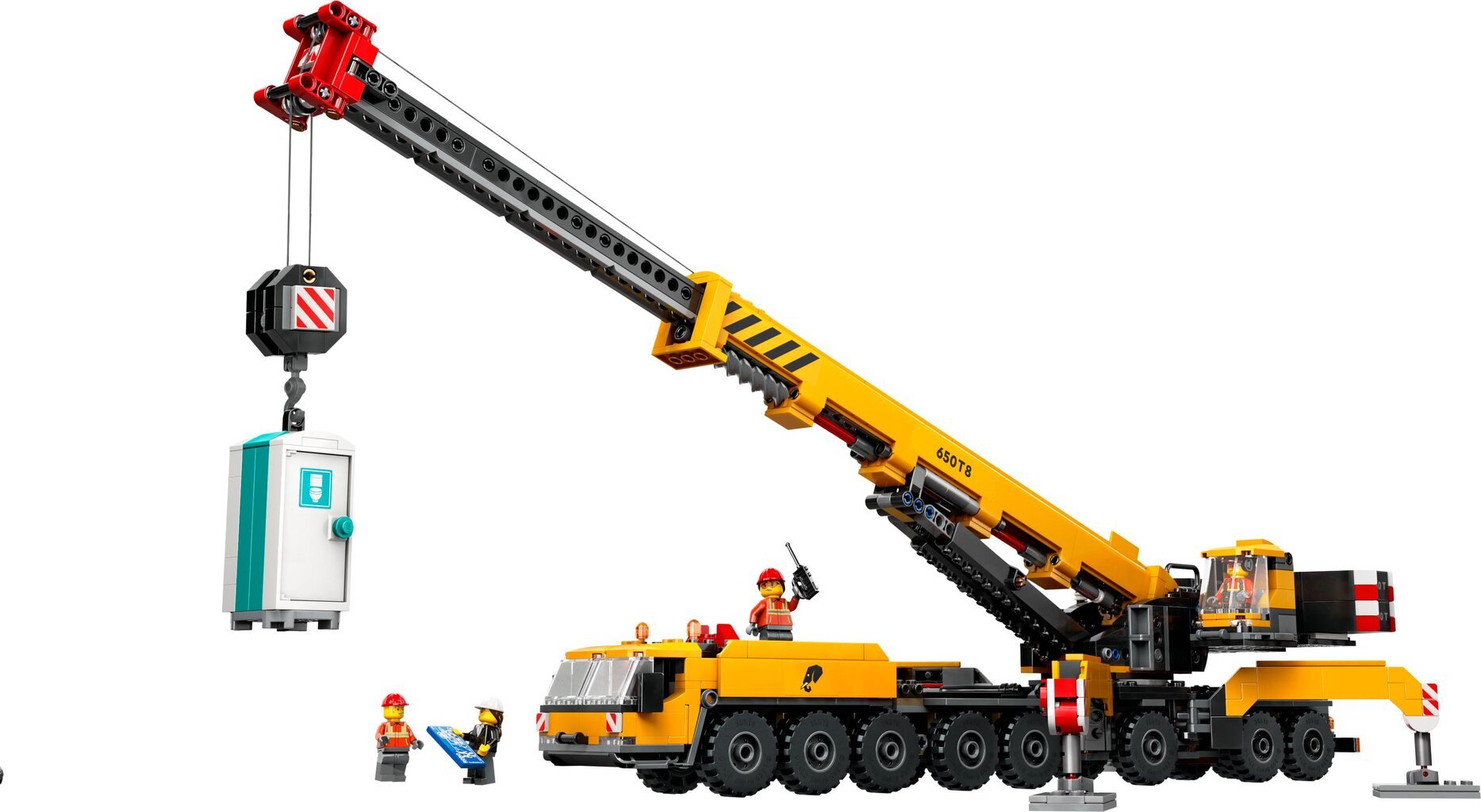 60409 LEGO® City Keltainen ajettava rakennusnosturi hinta ja tiedot | LEGOT ja rakennuslelut | hobbyhall.fi