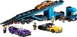 60408 LEGO® City Urheiluautojen kuljetusauto hinta ja tiedot | LEGOT ja rakennuslelut | hobbyhall.fi