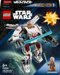 75390 LEGO® Star Wars Luke Skywalker™ X-wing™‑robottiasussa hinta ja tiedot | LEGOT ja rakennuslelut | hobbyhall.fi