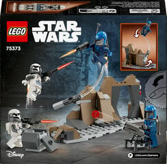 75373 LEGO® Star Wars Ambush Mandaloren taistelusetti hinta ja tiedot | LEGOT ja rakennuslelut | hobbyhall.fi