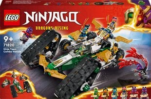 71820 LEGO® Ninjago Nindzių komandos kombinuotoji transporto priemonė hinta ja tiedot | LEGOT ja rakennuslelut | hobbyhall.fi