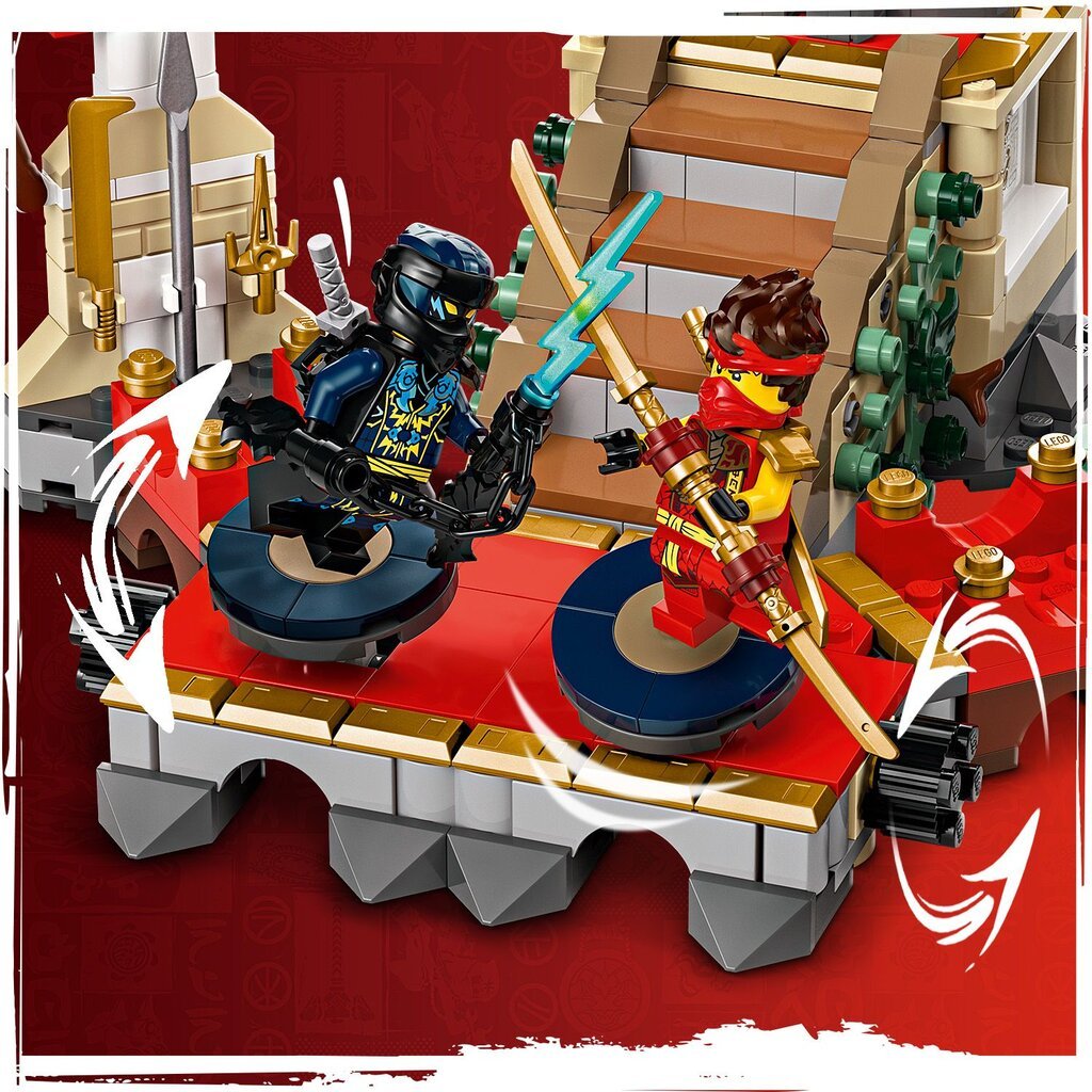 71818 LEGO® Ninjago Turnajaisten taisteluareena hinta ja tiedot | LEGOT ja rakennuslelut | hobbyhall.fi