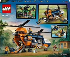 60437 LEGO® City Viidakkotutkijan helikopteri leirissä hinta ja tiedot | LEGOT ja rakennuslelut | hobbyhall.fi