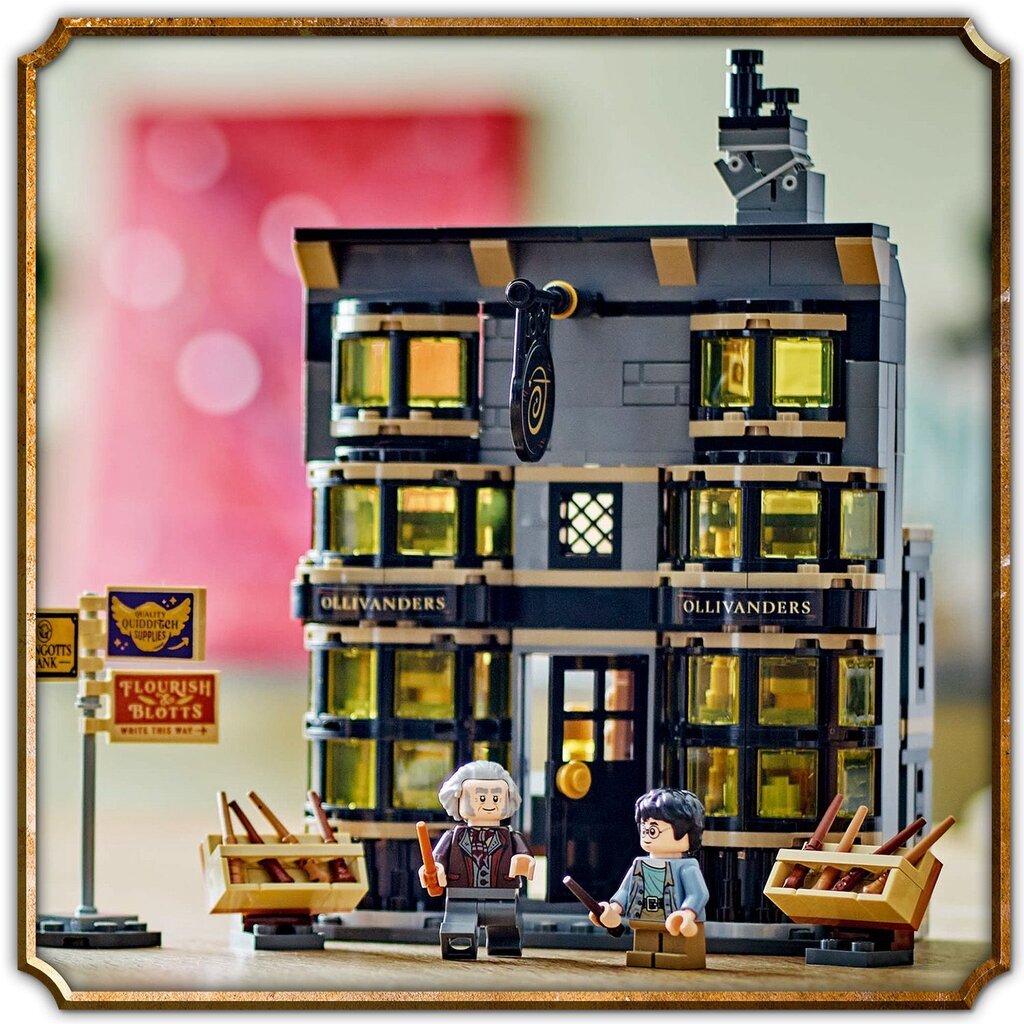 76439 LEGO® Harry Potter Ollivanders™ ja Matami Malkinin kaavut hinta ja tiedot | LEGOT ja rakennuslelut | hobbyhall.fi