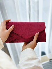Naisten käsilaukku M01, viininpunainen hinta ja tiedot | Naisten käsilaukut | hobbyhall.fi