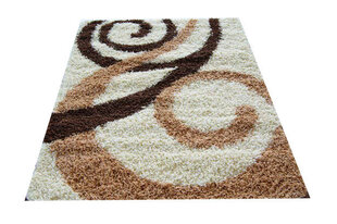 Shaggy, Long 03 matto Sand, 200x290 cm hinta ja tiedot | Isot matot | hobbyhall.fi