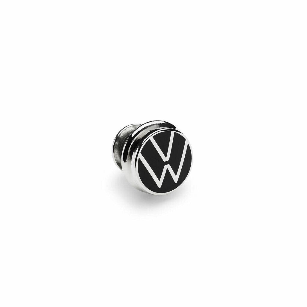 Volkswagen Pin VW-logo Pin Badge hopea/musta Aito 000087000T hinta ja tiedot | Rintakorut | hobbyhall.fi