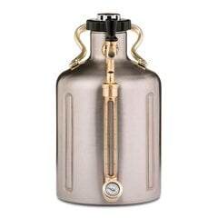 Hiilihapotuslaite GrowlerWerks uKeg™ 3.8 L, RST hinta ja tiedot | Keittiövälineet | hobbyhall.fi