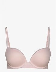 Calvin Klein Push-up Plunge rintaliivit, vaaleanpunainen, 000QF4083E 2NT hinta ja tiedot | Rintaliivit | hobbyhall.fi