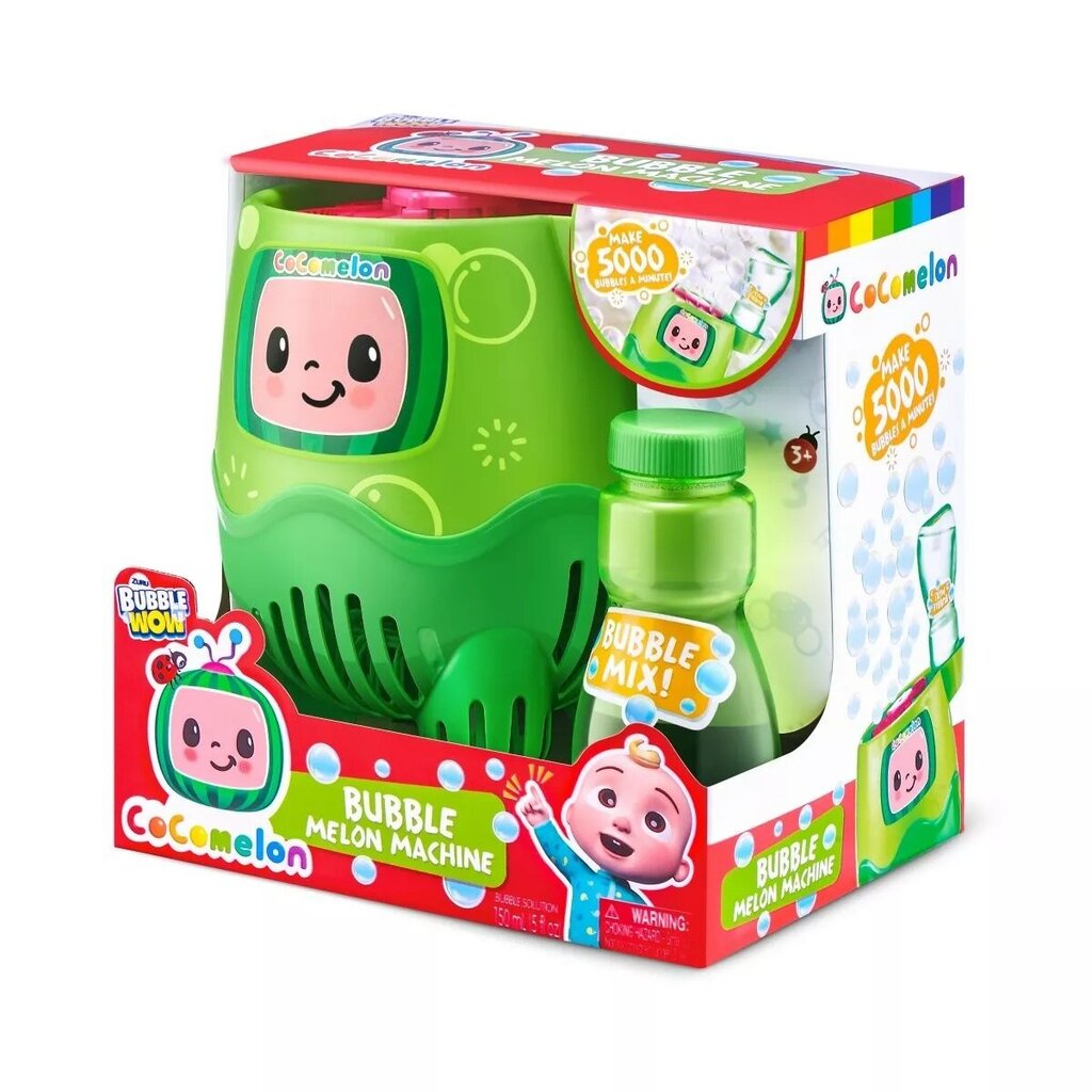 Zuru BubbleWow Bubble Machine 11336 hinta ja tiedot | Hiekkalelut ja rantalelut | hobbyhall.fi