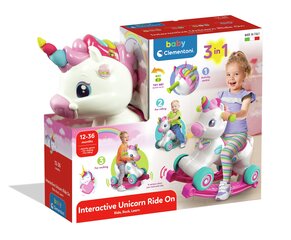 Interaktiivinen keinu Unicorn Clementoni Baby hinta ja tiedot | Vauvan lelut | hobbyhall.fi