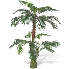 Keinotekoinen palmu, 150 cm hinta ja tiedot | Keinotekoiset kukat | hobbyhall.fi
