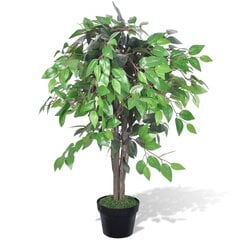 Keinotekoinen ficus ruukulla, 90 cm hinta ja tiedot | Keinotekoiset kukat | hobbyhall.fi