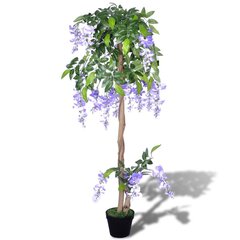 Keinotekoinen wisteria ruukulla, 120 cm hinta ja tiedot | Keinotekoiset kukat | hobbyhall.fi