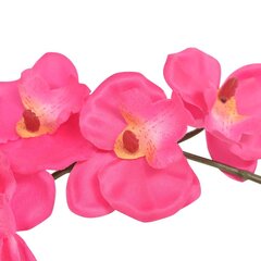 Keinotekoinen orkidea ruukulla, 30 cm hinta ja tiedot | Keinotekoiset kukat | hobbyhall.fi