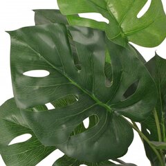 Keinotekoinen Monstera-kasvi ruukulla, 45 cm, vihreä hinta ja tiedot | Keinotekoiset kukat | hobbyhall.fi
