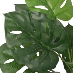 Keinotekoinen Monstera-kasvi ruukulla, 70 cm, vihreä hinta ja tiedot | Keinotekoiset kukat | hobbyhall.fi