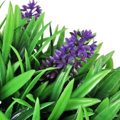 Koristeellinen puksipuu laventelilla 36cm, 2 kpl. hinta ja tiedot | Keinotekoiset kukat | hobbyhall.fi