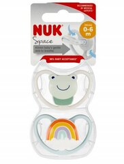 Tutit Nuk Space 0+ kk, 2 kpl hinta ja tiedot | Tutit | hobbyhall.fi