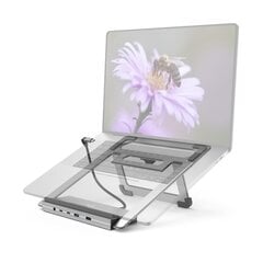 Hama Connect2Office Stand USB-C-telakointiasema, 12 porttia hinta ja tiedot | Hama Kannettavat tietokoneet ja lisätarvikkeet | hobbyhall.fi