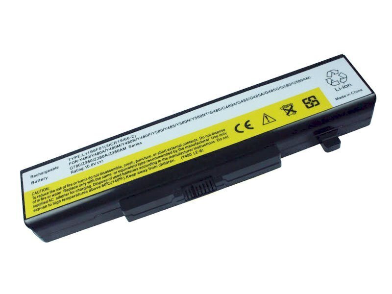 TRX-akku Lenovo/ IBM/ 5200 mAh/ pro IdeaPad G480/ G580/ G485/ G585/ Y480/ Y485/ Y580/ Z380/ Z480/ Z580/ neoriginální hinta ja tiedot | Kannettavien tietokoneiden akut | hobbyhall.fi