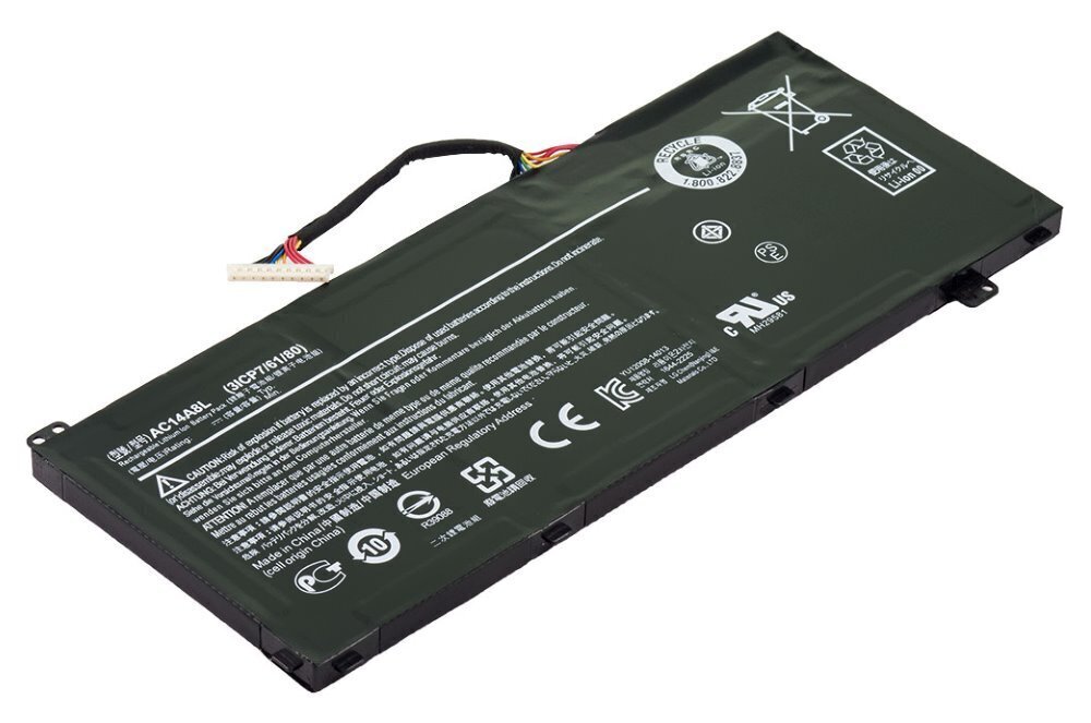 TRX-akku Acer/ 4605mAh/ 52.5W/ pro Aspire VN7/ V15 Nitro/ V17 Nitro/ neoriginální hinta ja tiedot | Kannettavien tietokoneiden akut | hobbyhall.fi