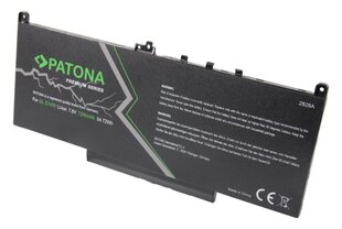 Patona Dell Latitude E7260/E7270/E7470 hinta ja tiedot | PATONA Tietokoneet ja pelaaminen | hobbyhall.fi