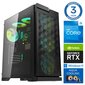 Intop Aqua i5-13400F 16GB DDR5 1TB SSD M.2 NVME+2TB RTX3060 12GB WIN11Pro hinta ja tiedot | Pöytätietokoneet | hobbyhall.fi