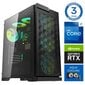 Intop Aqua i7-14700F 16GB DDR5 500SSD M.2 NVME RTX4060Ti 8GB no-OS hinta ja tiedot | Pöytätietokoneet | hobbyhall.fi