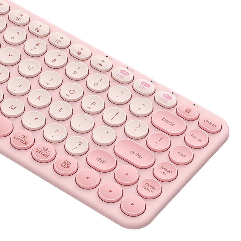 Baseus K01A langaton Tri-Mode Keyboard Baby Pink hinta ja tiedot | Näppäimistöt | hobbyhall.fi