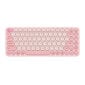 Baseus K01A langaton Tri-Mode Keyboard Baby Pink hinta ja tiedot | Näppäimistöt | hobbyhall.fi