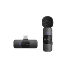 Langaton BOYA BY-V1 -mikrofonijärjestelmä, ympärisäteilevä salama iOS:lle hinta ja tiedot | Mikrofonit | hobbyhall.fi