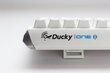 Mekaaninen näppäimistö Ducky One 3 Pure White täysikokoinen Hotswap Cherry MX Blue hinta ja tiedot | Näppäimistöt | hobbyhall.fi