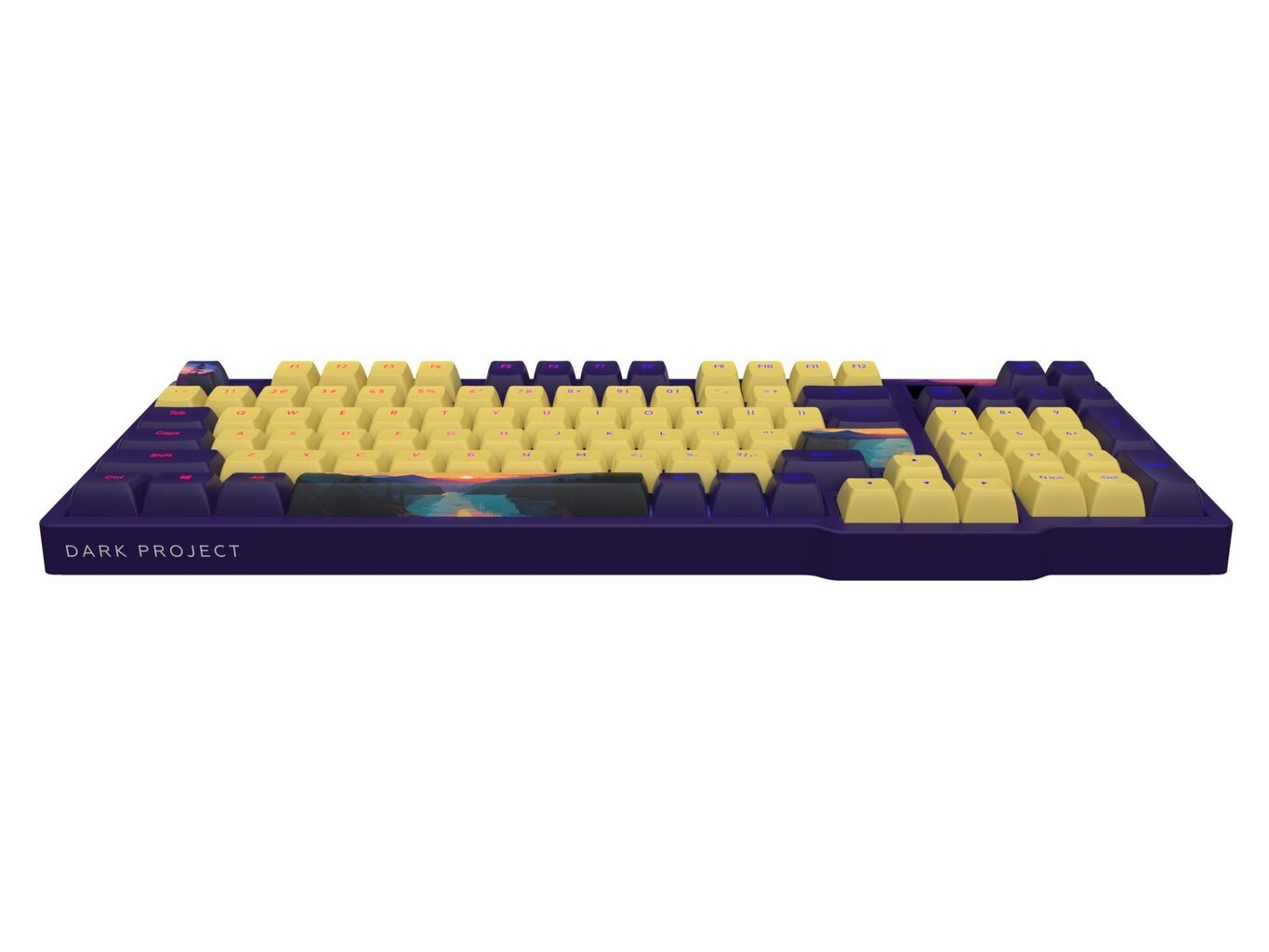 Näppäimistö Dark Project 98 Sunset, G3MS Sapphire Switch, US hinta ja tiedot | Näppäimistöt | hobbyhall.fi