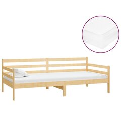 Sänky patjalla vidaXL, 90x200cm, massiivi mäntyä hinta ja tiedot | Sängyt | hobbyhall.fi