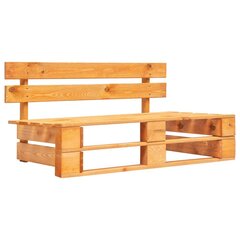 vidaXL Pallet-loungesetti tyynyillä, 4 osaa, mäntyä hinta ja tiedot | Puutarhakalusteet | hobbyhall.fi