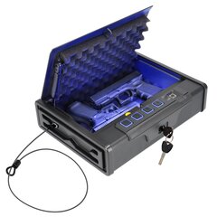 Turvallinen aseiden kuljettamiseen Brihard Portable Pistol Biometric hinta ja tiedot | Kassakaapit | hobbyhall.fi