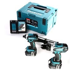 Sarja akkuporakonetta Makita DLX2145TJ 18V hinta ja tiedot | Akkuporakoneet ja ruuvinvääntimet | hobbyhall.fi