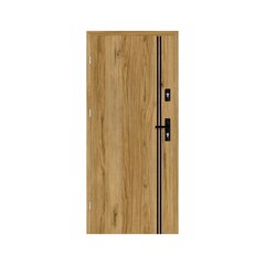 Asunnon ovi Hermes, Catania tammi, vasen, 90 cm hinta ja tiedot | Ulko-ovet | hobbyhall.fi