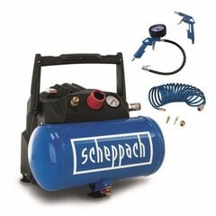 Sähköinen ilmakompressori Scheppach, 230 V hinta ja tiedot | Kompressorit | hobbyhall.fi