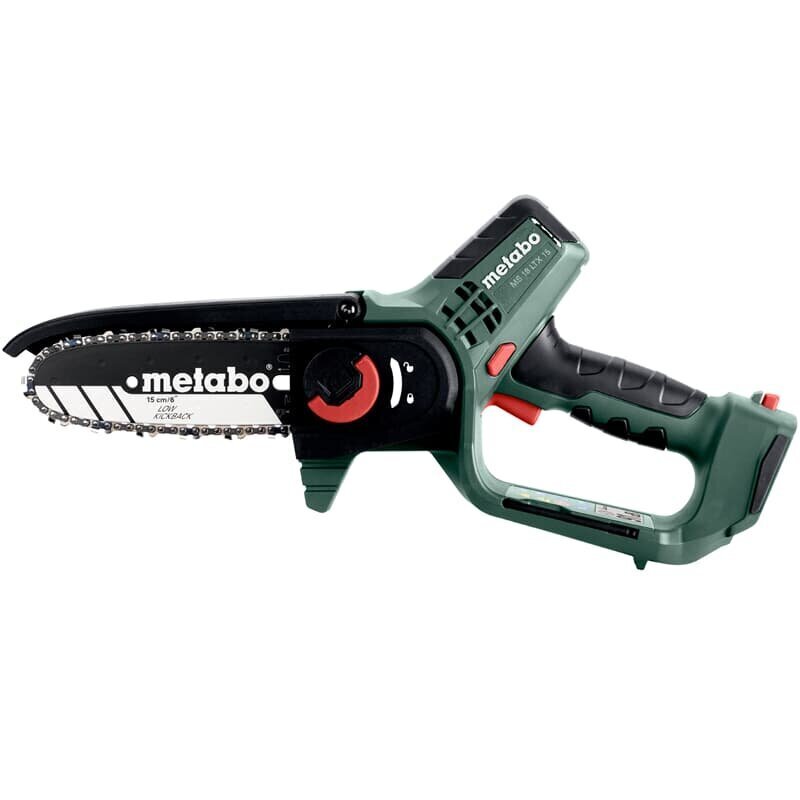 Akkusaha puulle Metabo MS 18 LTX 15, 18 V, ilman akkua, ilman laturia hinta ja tiedot | Sahat ja sirkkelit | hobbyhall.fi