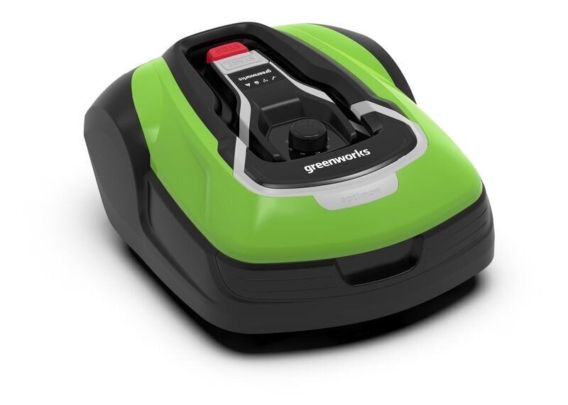 Robottiruohonleikkuri Greenworks Optimow 15 GSM 1500 m2 2509307 hinta ja tiedot | Robottiruohonleikkurit | hobbyhall.fi