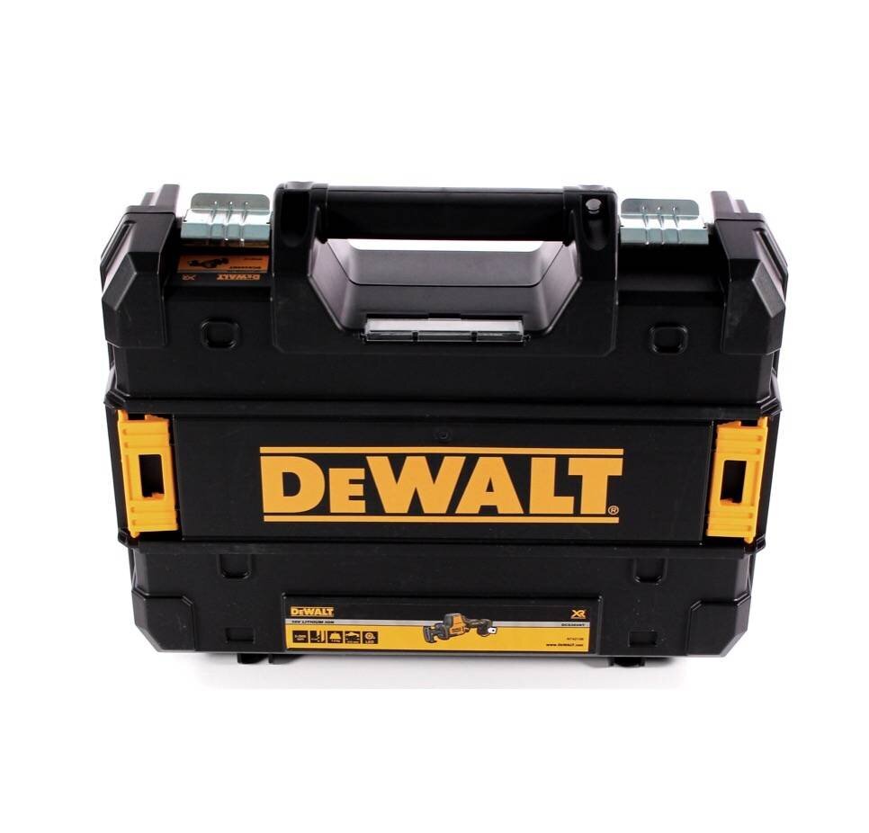 DeWalt DCS 369 NT akkulineaarisaha 18 V + 1x akku 5,0 Ah + TSTAK - ilman laturia hinta ja tiedot | Sahat ja sirkkelit | hobbyhall.fi