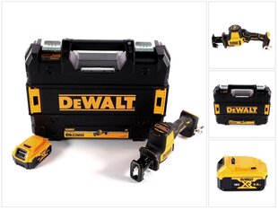 DeWalt DCS 369 NT akkulineaarisaha 18 V + 1x akku 5,0 Ah + TSTAK - ilman laturia hinta ja tiedot | Sahat ja sirkkelit | hobbyhall.fi