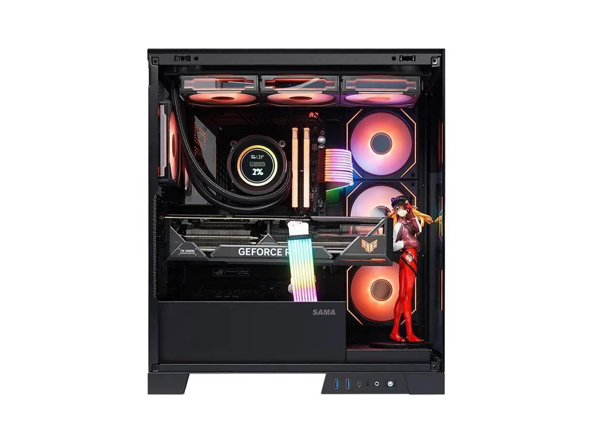 Mdata Gaming Core i9-14900F 16GB 1TB SSD RTX 4070 12GB NoOS hinta ja tiedot | Pöytätietokoneet | hobbyhall.fi