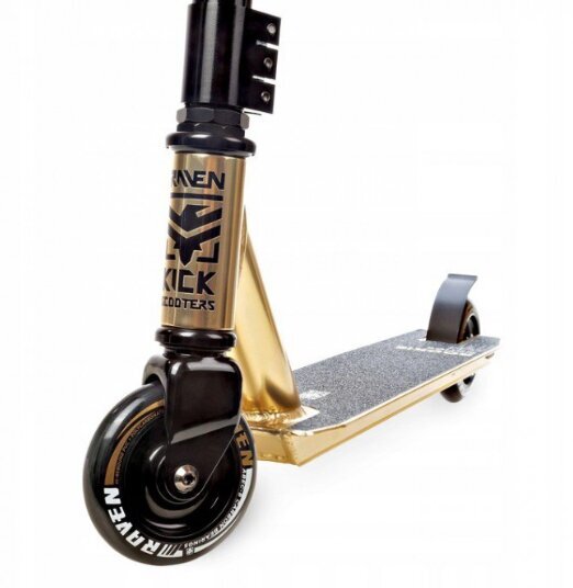 Stunt-potkulauta Raven Evolution Rookie Gold 100mm hinta ja tiedot | Potkulaudat | hobbyhall.fi