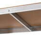 Metallinen säilytysteline 180x90x40 hopea hinta ja tiedot | Varastohyllyt | hobbyhall.fi