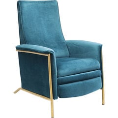 Lounge tuoli, Lazy, velvet sininen hinta ja tiedot | Toimistotuolit | hobbyhall.fi