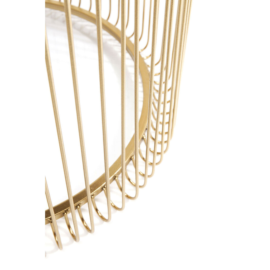 Sivupöytän Wire Brass, 2 kpl hinta ja tiedot | Sohvapöydät | hobbyhall.fi