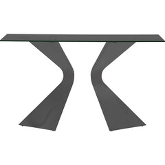 Konsolipöytä Pöytä Gloria Black 140x81cm hinta ja tiedot | Sivupöydät | hobbyhall.fi